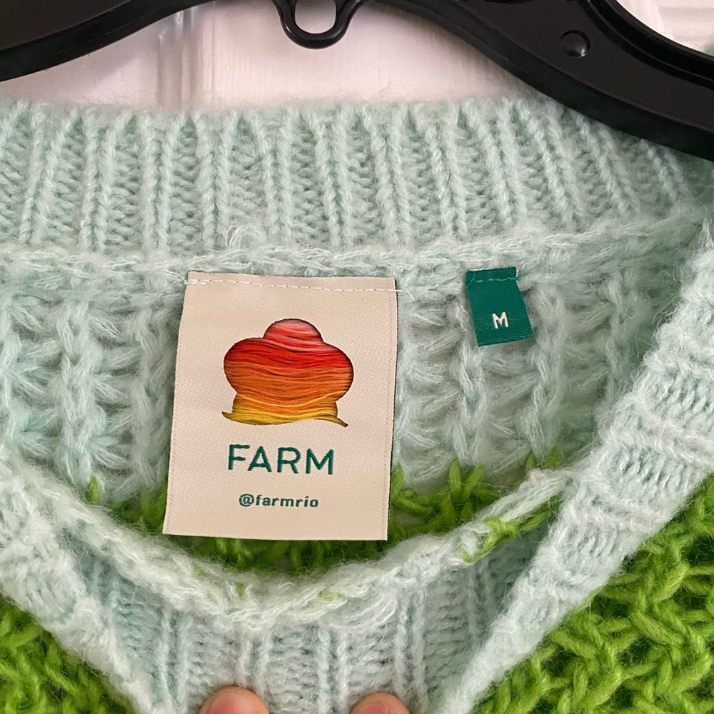 Farm Rio rainbow sweater 🌈 - Picture 4 of 7